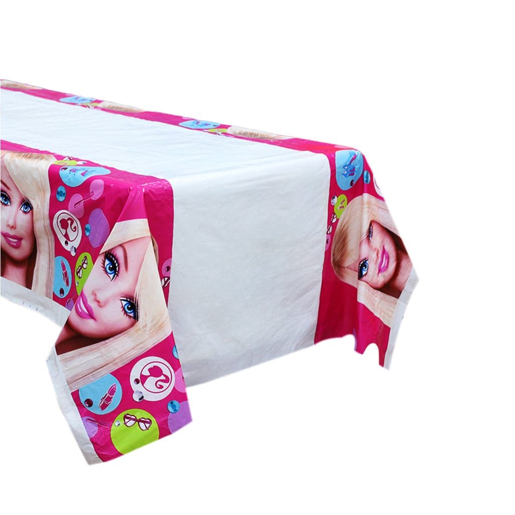 Barbie Theme Party Girl Table Cover