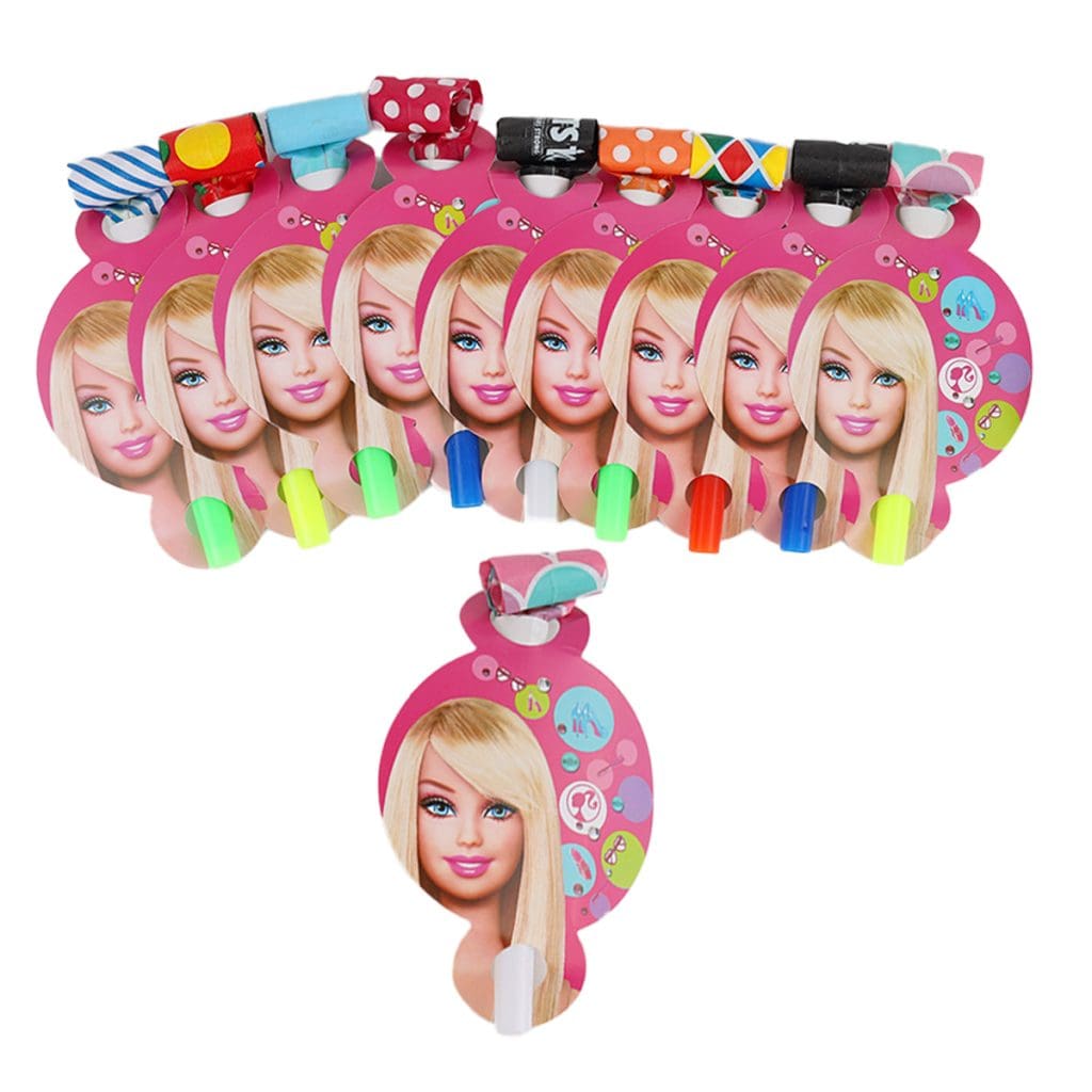 Barbie Girl Blowouts, 10pcs