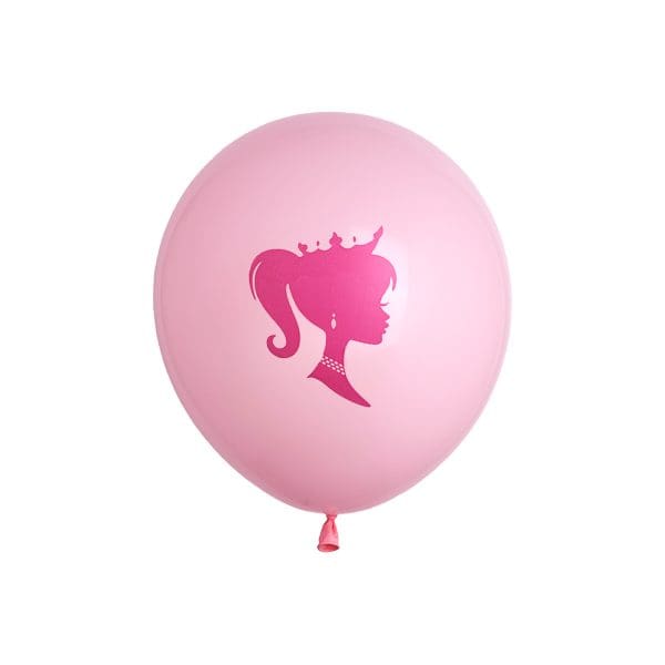 Barbie Theme Latex Balloons For Barbie Theme