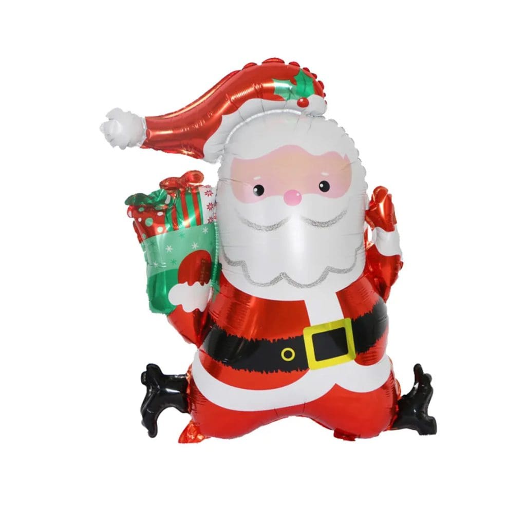 Xmas Santa FOil balloon