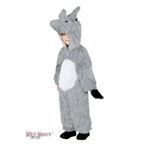 Donkey costume kids Grey suit