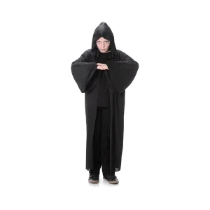 black hooded robe