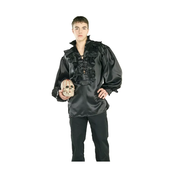 black pirate shirt halloween