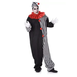 carnival clown costume joker halloween