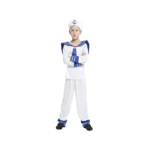 white color sailor costume for boy