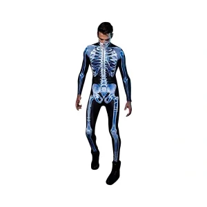 xray skeleton costume for Halloween