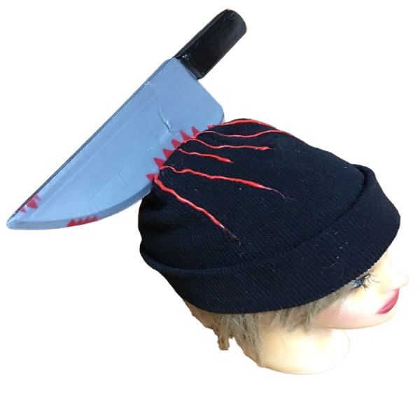 fake knife through head halloween