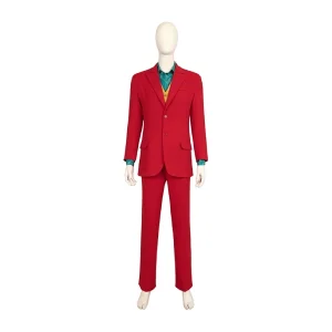 joker costume red