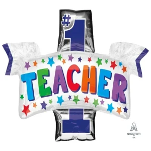 teacher 1 foil balloon