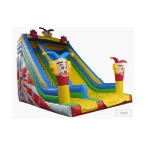 clown inflatable slide