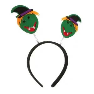 green-headband- halloween