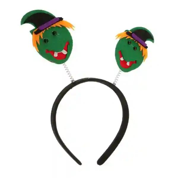 green-headband- halloween