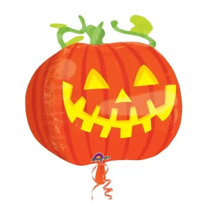 Pumpkin-shaped Halloween balloon for party decoration