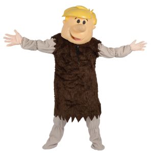 Flintstone Mascot Costume for hire in Dubai, UAE – Perfect for events, parties, and celebrations with a trained operator and tools included for a seamless experience.