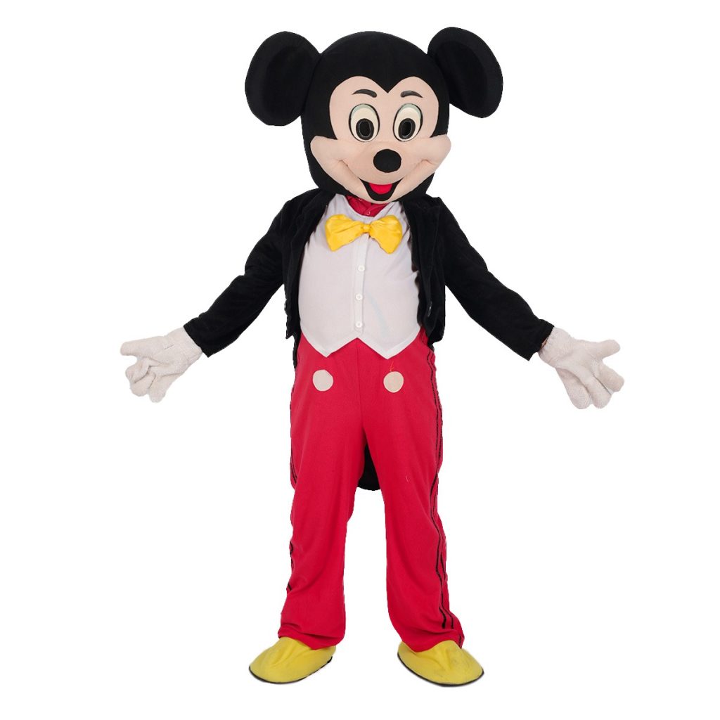 Mickey Mascot Costume, Mascot Rentals Dubai UAE, Hire a Mascot, Mascot Service