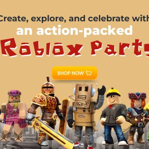 Roblox Party Supplies in Dubai – Decorations, Balloons & Favors