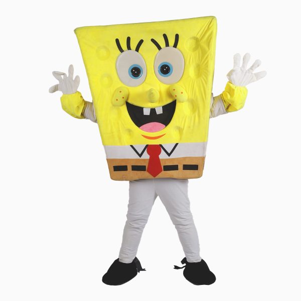 SpongeBob Mascot Costume for Hire in Dubai | High-Quality Mascot Rentals UAE