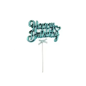 HB cake topper