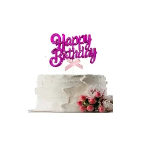 HB-cake topper pink